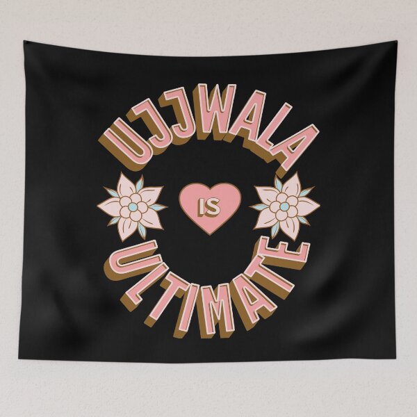 Item preview, Ujjwala is Ultimate - First Names - Birthday Gifts - Alliteration Fans designed and sold by epicthoughts.