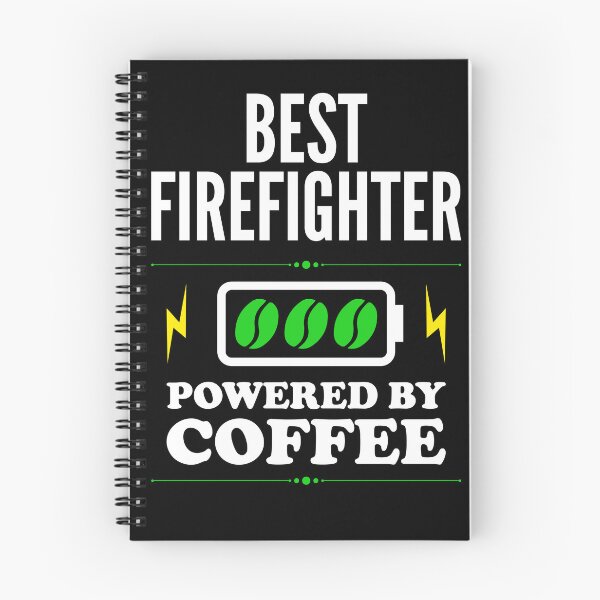 Item preview, Best Firefighter Powered By Coffee for Firefighter designed and sold by SVPOD.