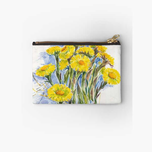 Item preview, Yellow spring flowers - coltsfoot designed and sold by Irina Ivanova.