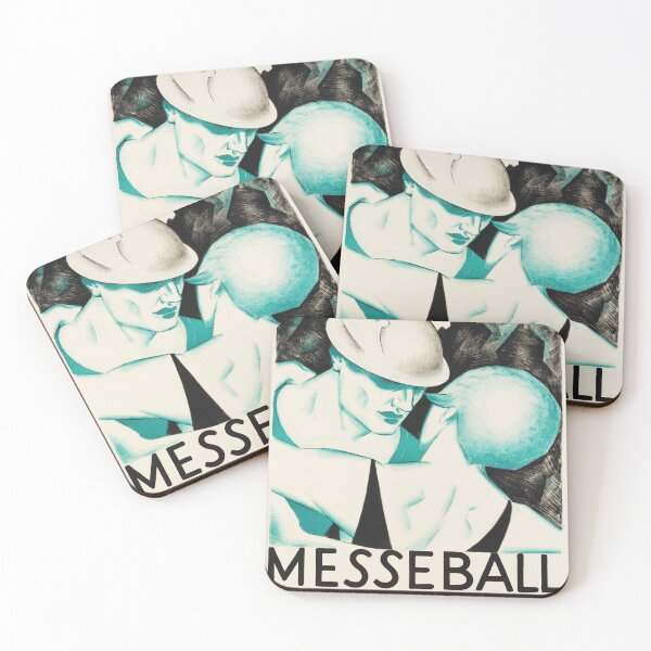 Item preview, Schweiz Mustermesse Basel MESSEBALL Vintage Exposition Poster Advertisement 1928 by Burkhard Mangold  designed and sold by retroposters.