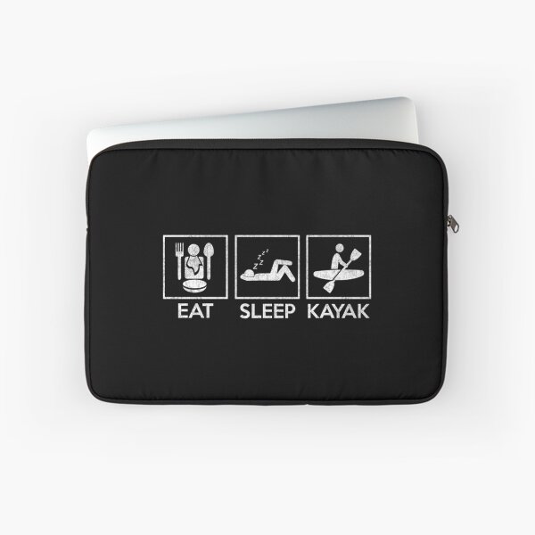 Artikelvorschau, Eat Sleep Kayak Cool Kayaking Gift Classic T-Shirt entworfen und verkauft von janlzmaude.