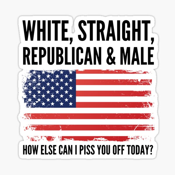 white straight republican male