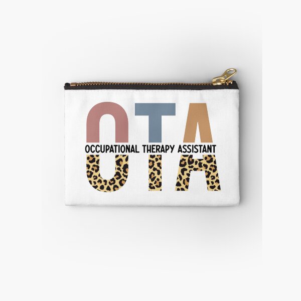 Item preview, OTA Occupational Therapy Assistant Cheetah Leopard Print Typography | OTA graduation gifts | Occupational Therapy |   OT Month designed and sold by Violet Treasures.