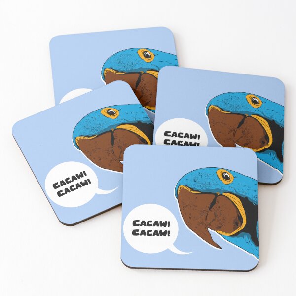 Item preview, Cacaw Hyacinth Parrot Art designed and sold by boholoc0.