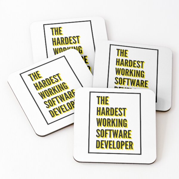Item preview, The Hardest Working Software Developer Quote For The Best Software Developer At Work designed and sold by SVPOD.