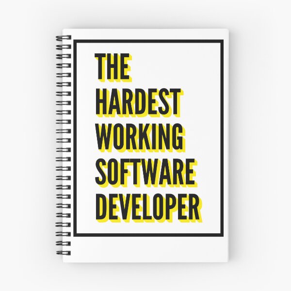 Item preview, The Hardest Working Software Developer Quote For The Best Software Developer At Work designed and sold by SVPOD.