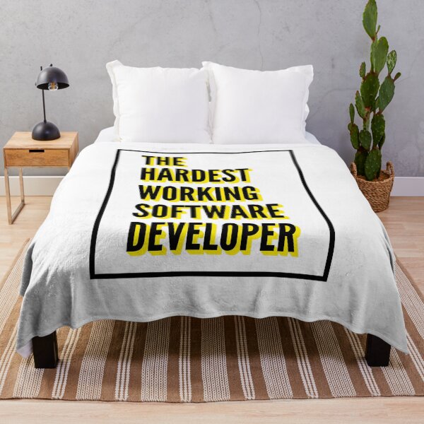 Item preview, The Hardest Working Software Developer Quote For The Best Software Developer At Work designed and sold by SVPOD.