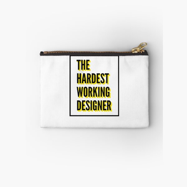 Item preview, The Hardest Working Designer Quote For The Best Designer At Work designed and sold by SVPOD.
