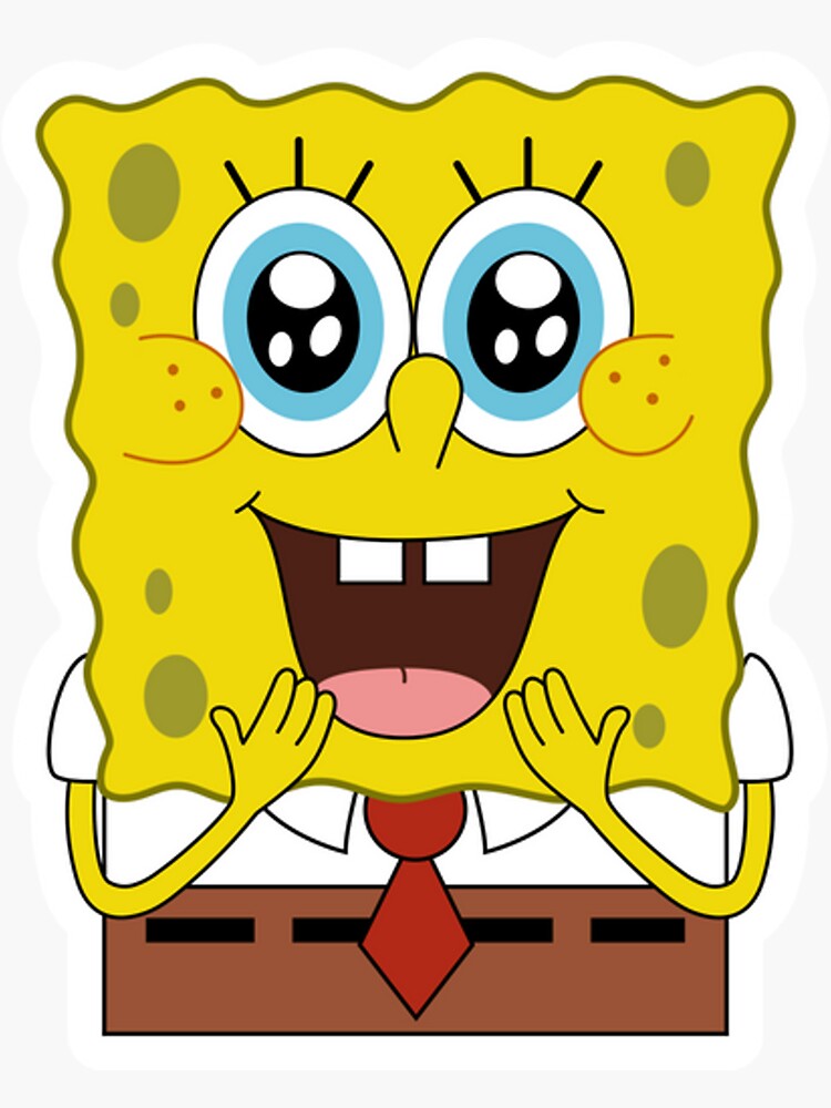 "SpongeBob Really" Sticker for Sale by ballardterry879 Redbubble