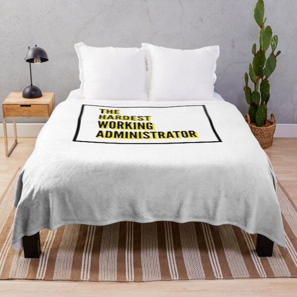 Item preview, The Hardest Working Administrator Quote For The Best Administrator At Work designed and sold by SVPOD.