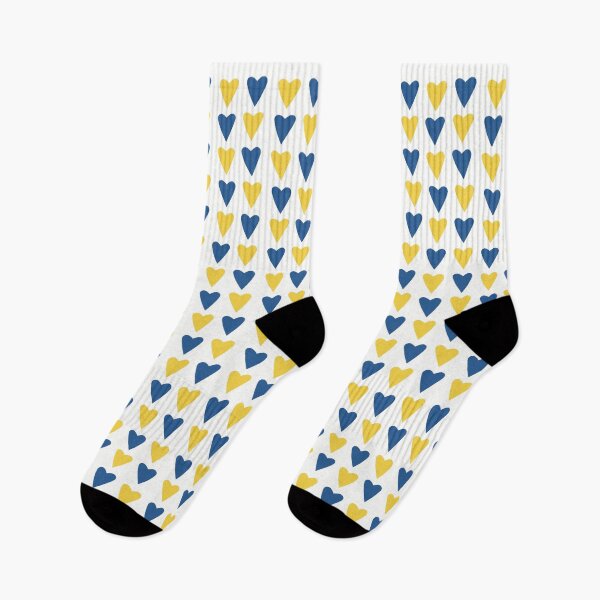 Item preview, Ukraine blue yellow flag heart  designed and sold by Drevych-shop.