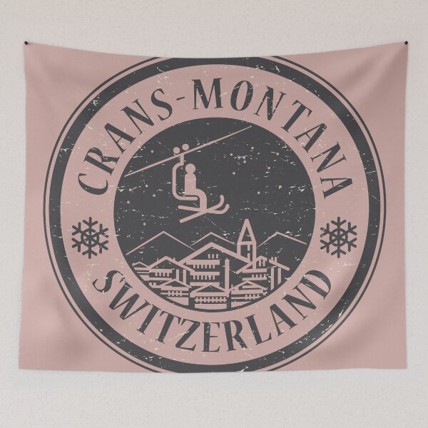 Aperçu de l'œuvre Crans-Montana, Switzerland créée et vendue par studio838.