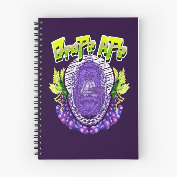 Item preview, Grape Ape - Smoking a blunt - White Accented  -Weed Strains- designed and sold by YomeHayin.