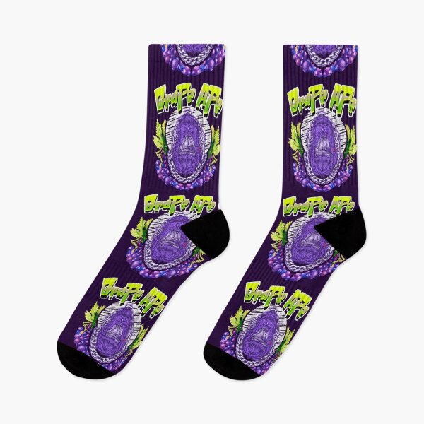 Item preview, Grape Ape - Smoking a blunt - White Accented  -Weed Strains- designed and sold by YomeHayin.