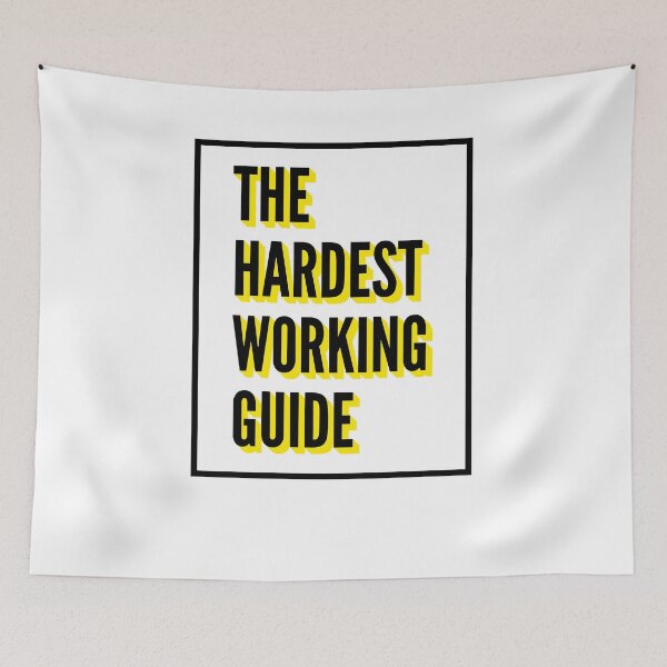 Item preview, The Hardest Working Guide Quote For The Best Guide At Work designed and sold by SVPOD.