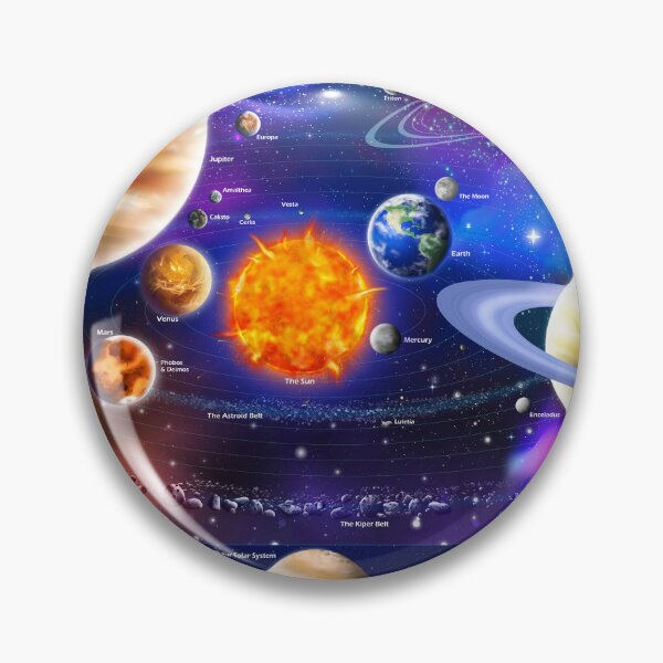 Item preview, The Amazing Solar System designed and sold by GeraldNewtonArt.