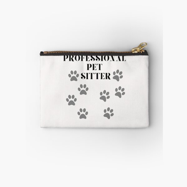 Item preview, Funny Professional Pet Sitter Paws Dog Boarding Sitter Cat designed and sold by MagicSD Designs.