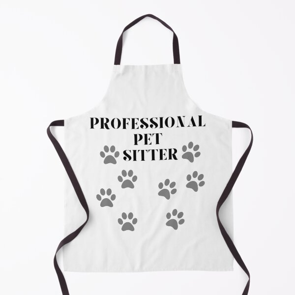 Item preview, Funny Professional Pet Sitter Paws Dog Boarding Sitter Cat designed and sold by MagicSD Designs.