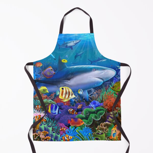 Item preview, Shark Reef designed and sold by GeraldNewtonArt.