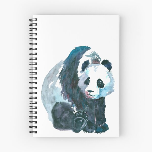 Item preview, Cute lucky watercolor panda designed and sold by middayart.
