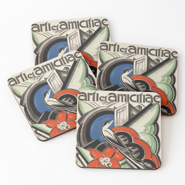 Item preview, Arte Et Amicitiae Tentoonstellling Vintage Dutch Art Exhibition Poster 1920 by Samuel Schwarz designed and sold by retroposters.
