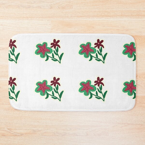 Item preview, Batik Flowers Aesthetic. batik leaf designed and sold by Shifa19.