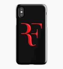 rf, roger federer, roger, federer, tennis, wimbledon, grass, tournament, ball, legend, sport, australia, nadal, net, cool, logo, perfect. iPhone Case