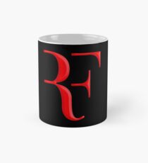 rf, roger federer, roger, federer, tennis, wimbledon, gras, turnier, ball, legende, sport, australien, nadal, netz, cool, logo, perfekt. Tasse