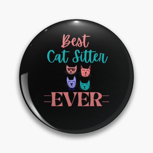 Item preview, Funny Best Cat Sitter Ever Kitten Pet Sitting Thank You designed and sold by MagicSD Designs.
