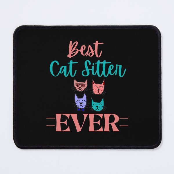 Item preview, Funny Best Cat Sitter Ever Kitten Pet Sitting Thank You designed and sold by MagicSD Designs.