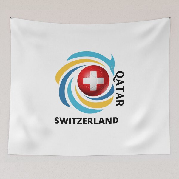 Item preview, Qatar Football soccer team Switzerland  designed and sold by DesignsbyMona.