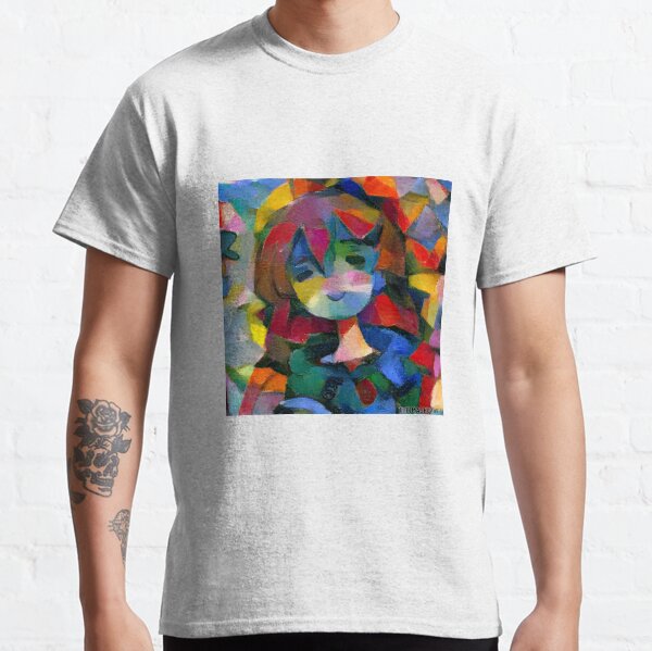 Cute Abstract Anime Girl - Original Art Piece Classic T-Shirt