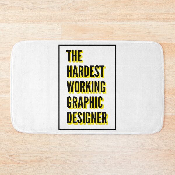 Item preview, The Hardest Working Graphic Designer Quote For The Best Graphic Designer At Work designed and sold by SVPOD.