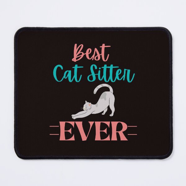 Item preview, Funny Best Cat Sitter Ever Kitten Pet Sitting Thank You designed and sold by MagicSD Designs.