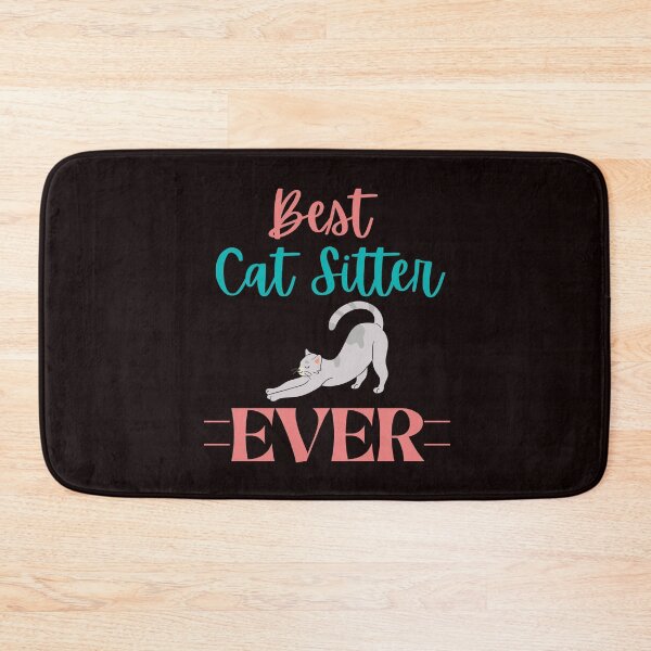 Item preview, Funny Best Cat Sitter Ever Kitten Pet Sitting Thank You designed and sold by MagicSD Designs.