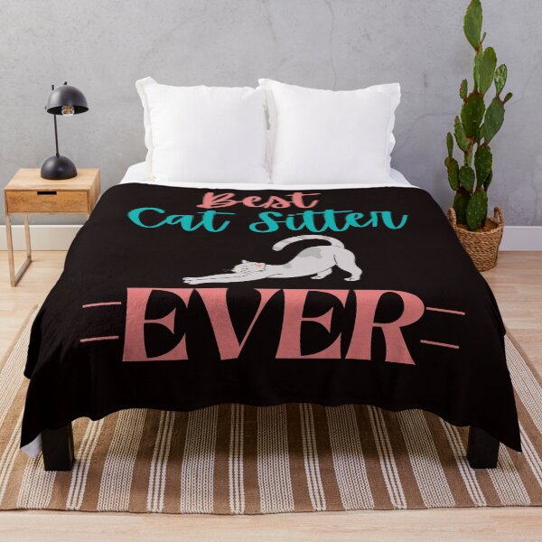 Item preview, Funny Best Cat Sitter Ever Kitten Pet Sitting Thank You designed and sold by MagicSD Designs.