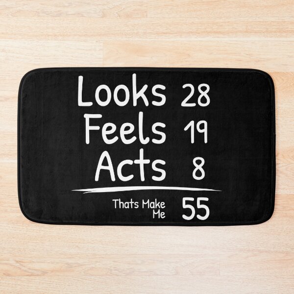 Item preview, funny 55th birthday quotes design designed and sold by itsRIS-store.