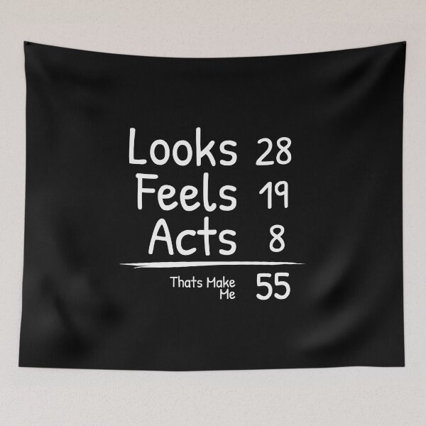 Item preview, funny 55th birthday quotes design designed and sold by itsRIS-store.