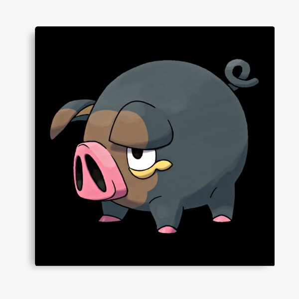 Iberoink Evolution Lechonk Canvas Print For Sale By Be Yourself Art Redbubble