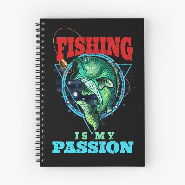 Item preview, Fishing is my Passion, Vintage Fishing Gift Idea designed and sold by orangeblue21.