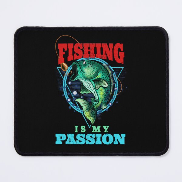 Item preview, Fishing is my Passion, Vintage Fishing Gift Idea designed and sold by orangeblue21.