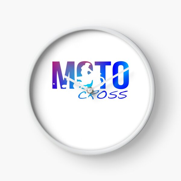 Motocross Sky Rider Clock