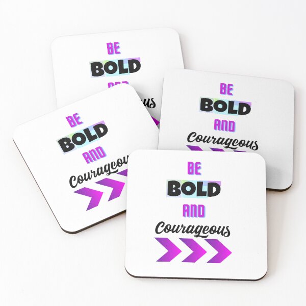 Item preview, BE BOLD AND COURAGEOUS designed and sold by forgodandcountr.
