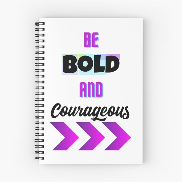 Item preview, BE BOLD AND COURAGEOUS designed and sold by forgodandcountr.
