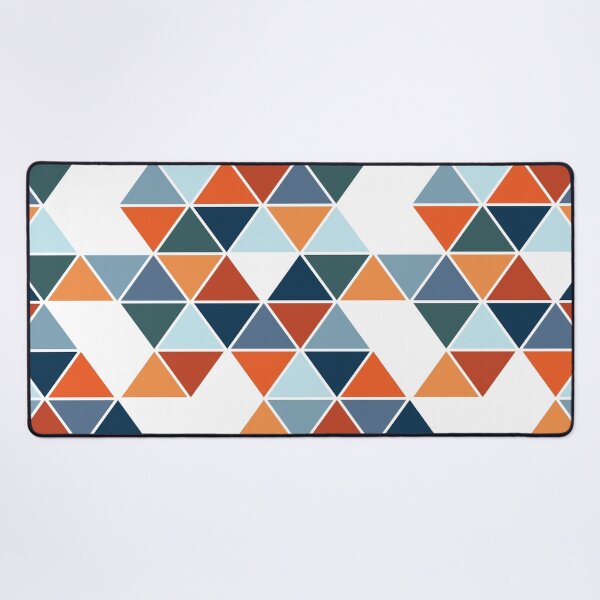 Item preview, Geometric design with colorful triangles designed and sold by BattaAnastasia.