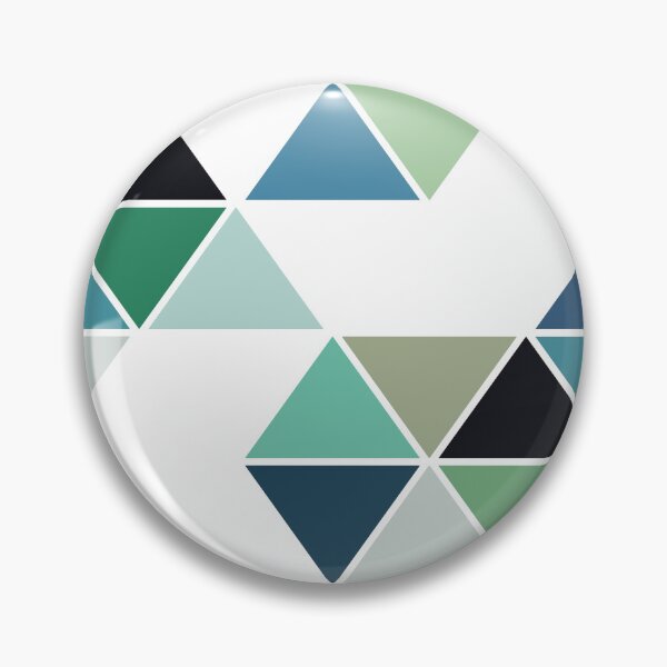 Item preview, Geometric design with colorful triangles designed and sold by BattaAnastasia.