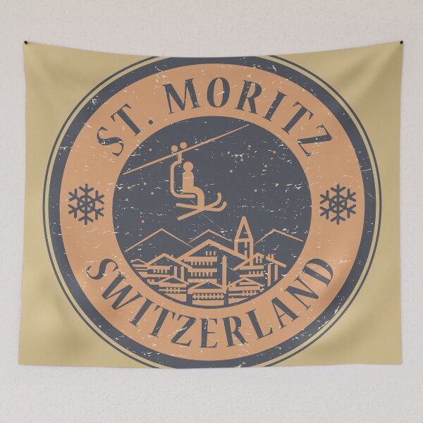 Item preview, St. Moritz, Switzerland designed and sold by studio838.