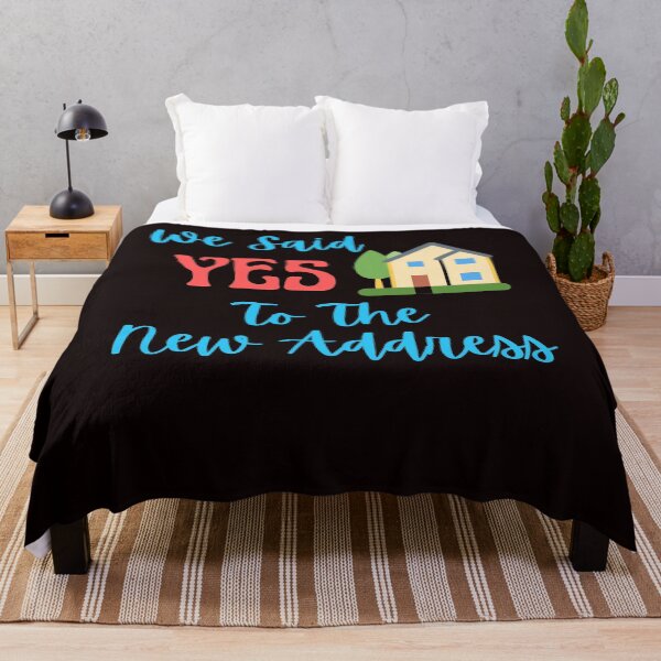 Item preview, We Said Yes To The New Address Homeowners Home Buyers designed and sold by MagicSD Designs.