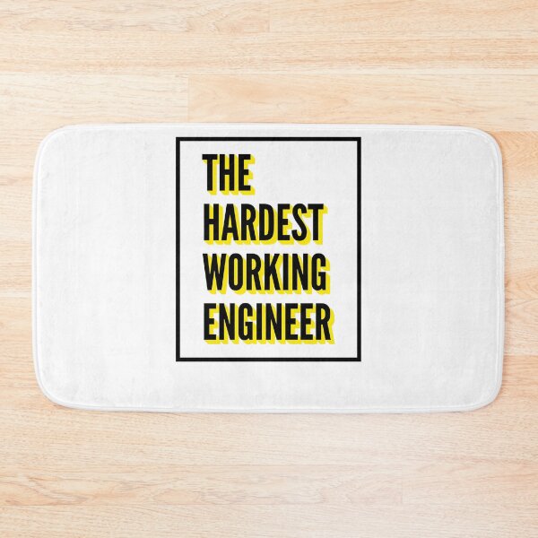 Item preview, The Hardest Working Engineer Quote For The Best Engineer At Work designed and sold by SVPOD.