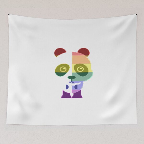 Item preview, Pro LGBT Gay Pride Cartoon Panda designed and sold by merchhost.